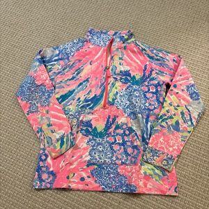 Lily Pulitzer half zip sweater